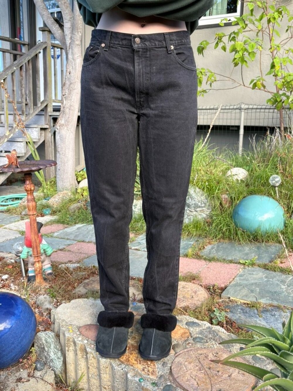 Vintage Black Levi's 80's